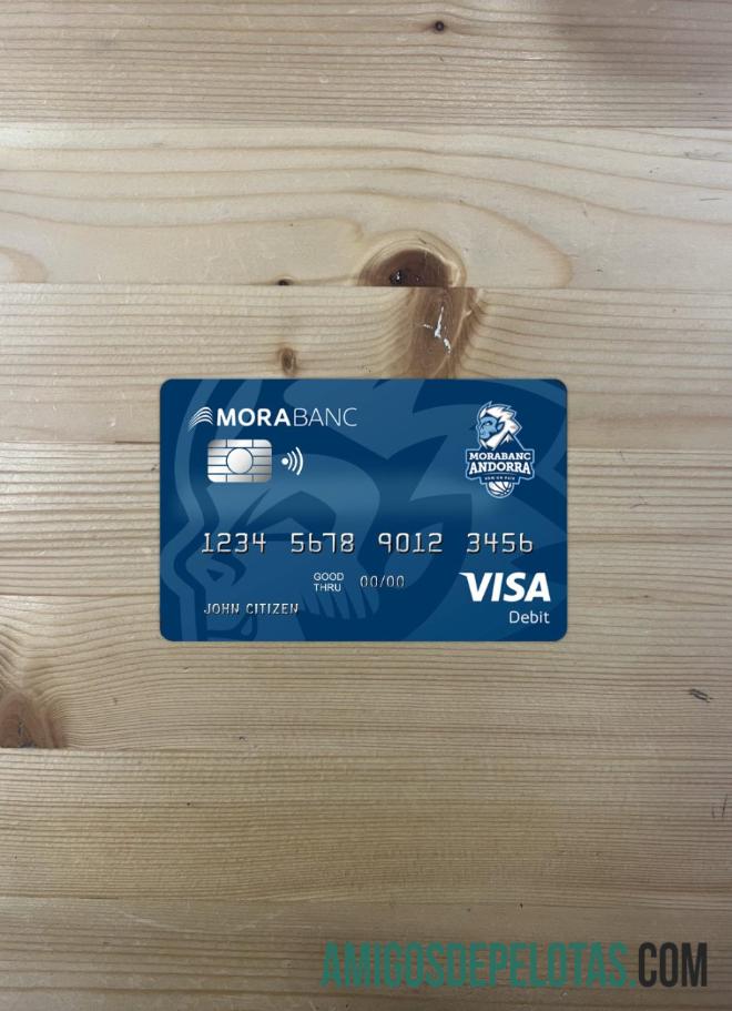 Andorra Morabanc Visa Débito Foto Look Front modelo